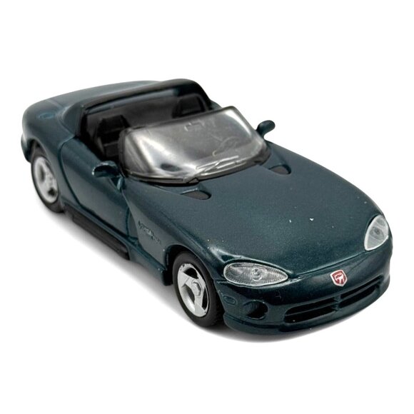 Dodge Viper RT/10 Die-Cast Model Car Dark Green 1:43 Scale Collectible Toy Car W - Picture 4 of 7